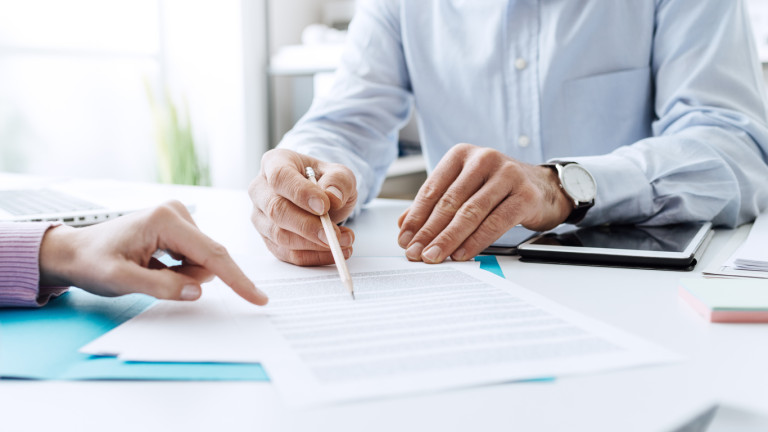 Échange autour de documents de gestion